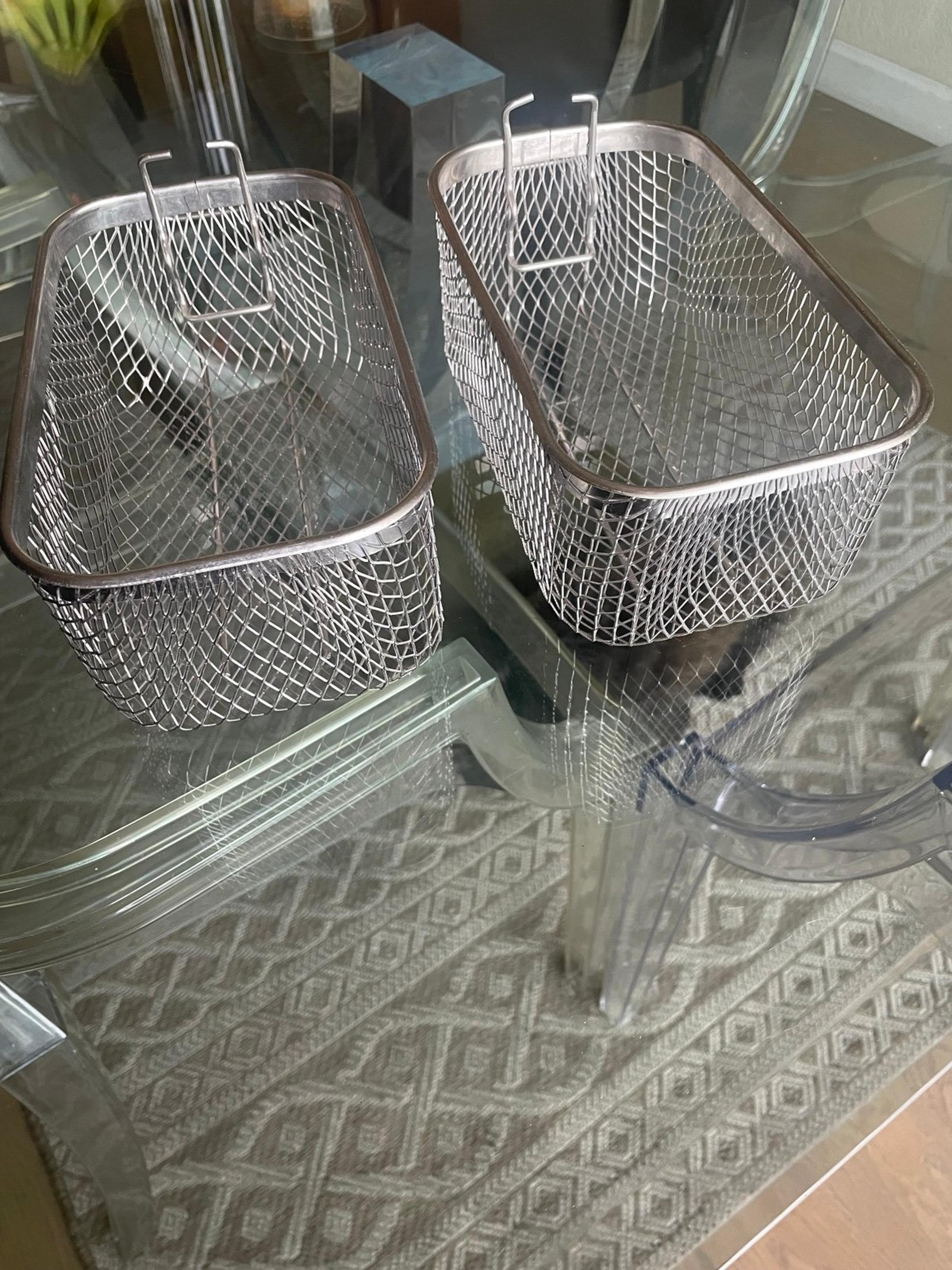 Krups deep fryer set of two baskets