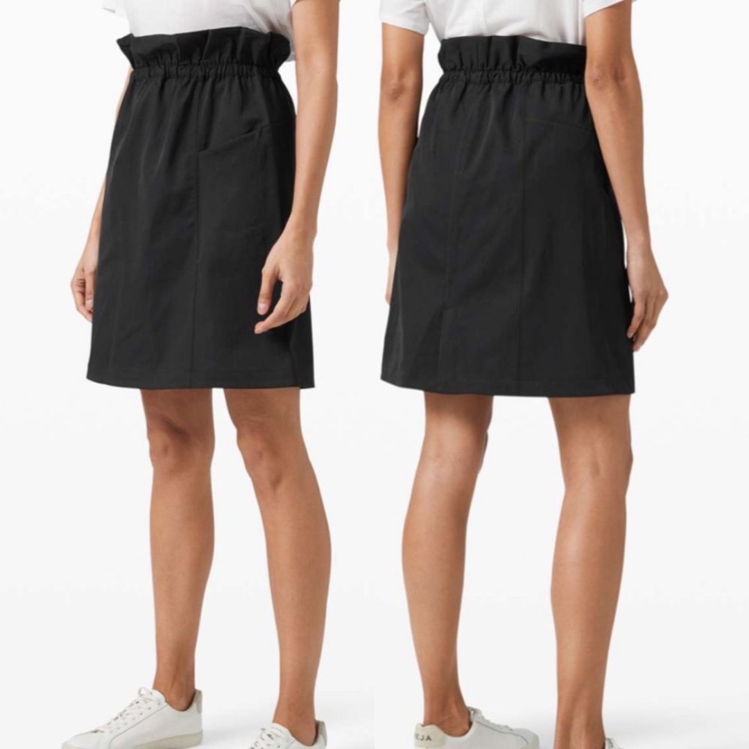 Lululemon Trip Taker Skirt - Black