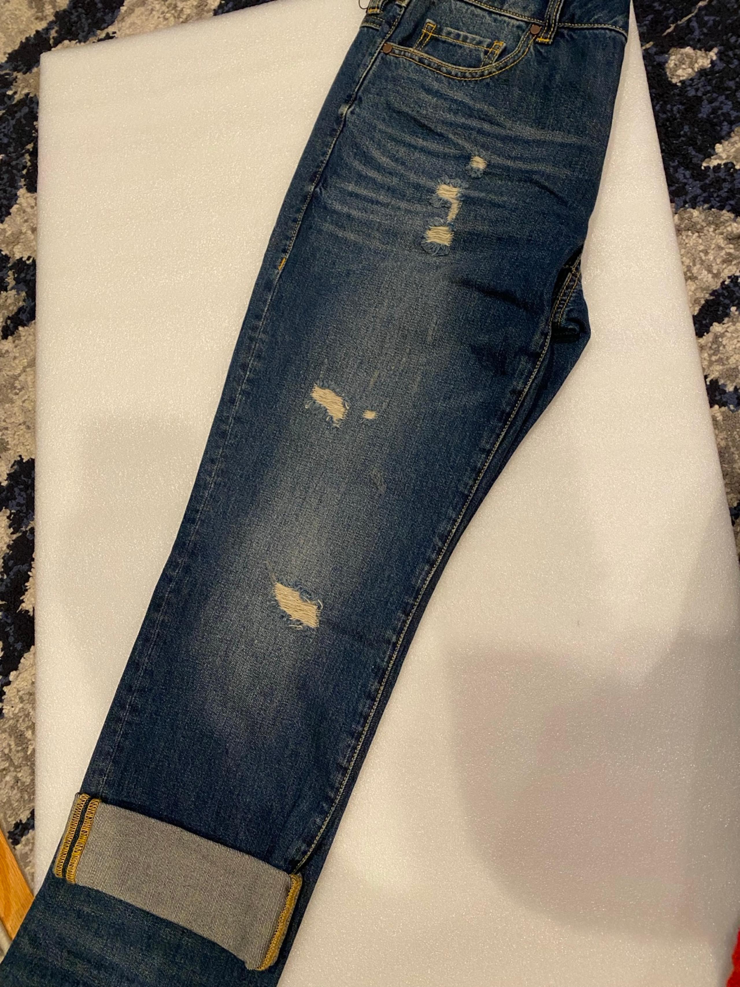 New cabi jeans boyfriend size 6
