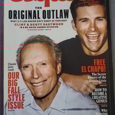 Esquire Magazine (Clint & Scott Eastwood) 2016