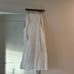 DOMENICA SHIRRED LONG SLEEVE MIDI DRESS - WHITE in small cotton petal and pup