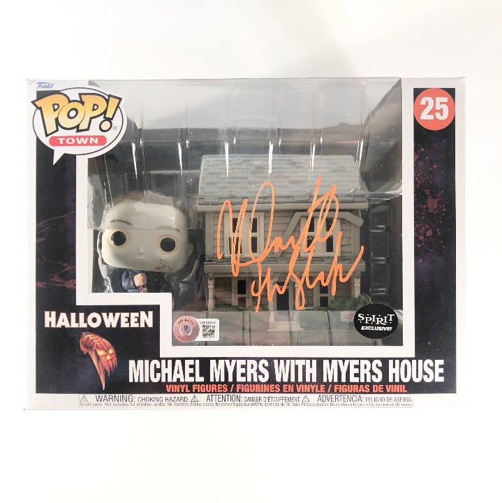 Nick Castle Signed Autographed Michael Myers Halloween Funko House Beckett COA