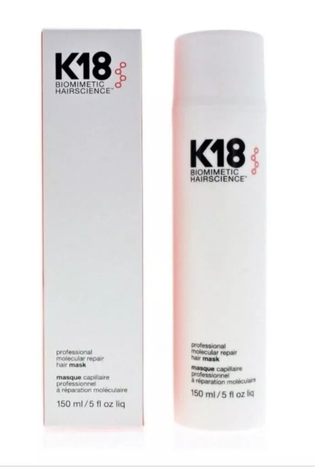 K18 Molecular Repair Hair Mask (MSRP 125)
