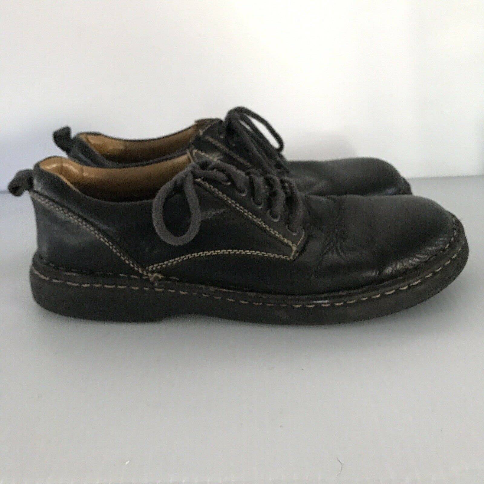 BJORNDAL Osbourn Black Low Top Lace Up Oxford Casual Shoes Mens Size 10.5