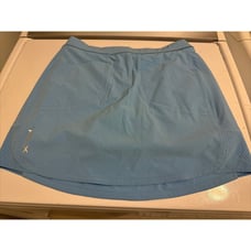 Ralph Lauren Active RLX Skirt Women Small Blue Pull On Drawstring Lined Stretch