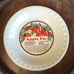 Vintage Ceramic Sunnycraft Apple Pie with Recipe Baking Dish Plate 11 Oven Safe