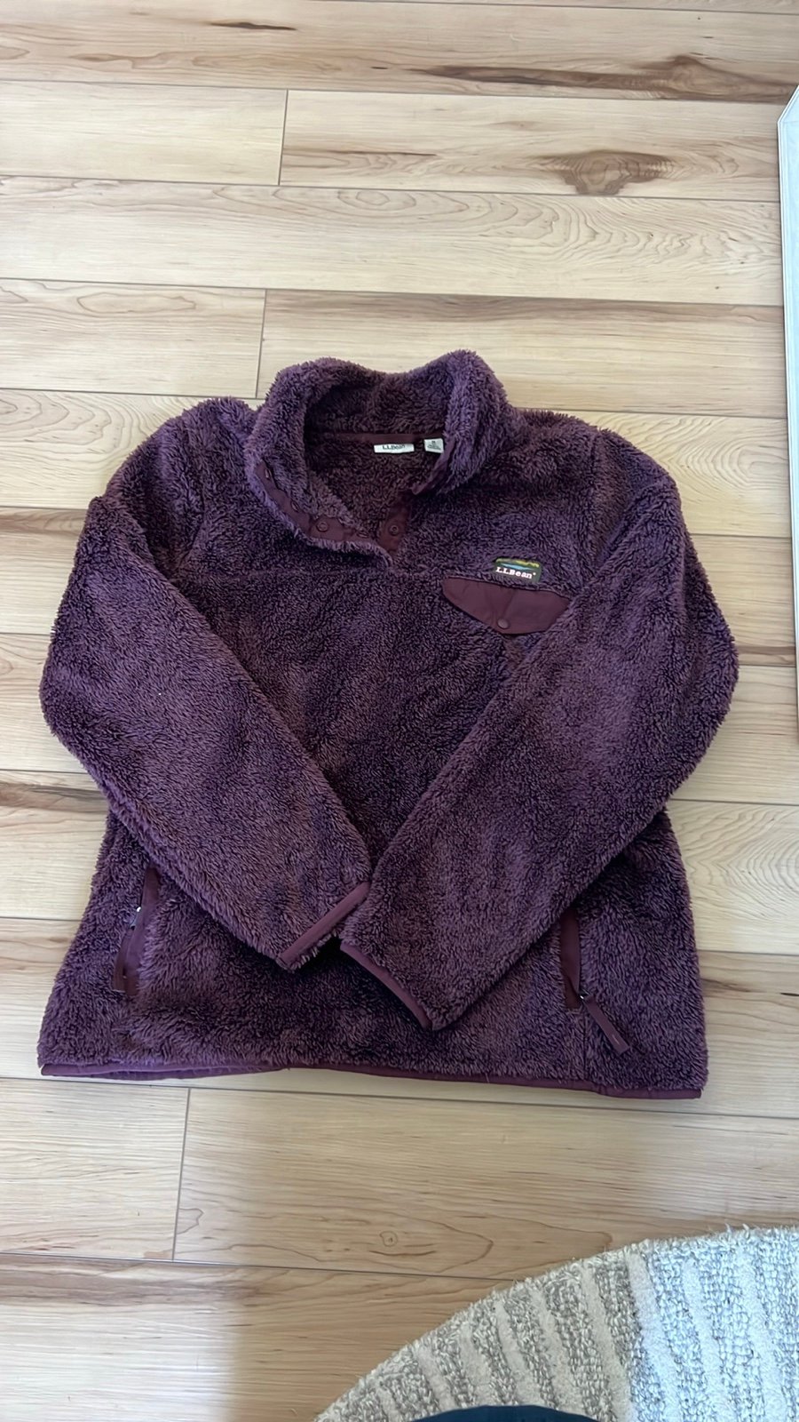 L.L. Bean Hi-Pile Fleece Pullover