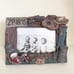 Vintage country travel picture frame