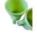 Vintage Fire-King D-Handle Jadeite Milk Glass Mug Set Of Two OVEN WARE