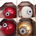 Vintage Shiny Brite Glass Christmas Ornaments Box of 12