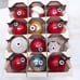 Vintage Shiny Brite Glass Christmas Ornaments Box of 12