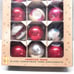 Vintage Shiny Brite Glass Christmas Ornaments Box of 12