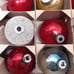 Vintage Shiny Brite Glass Christmas Ornaments Box of 12