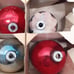Vintage Shiny Brite Glass Christmas Ornaments Box of 12