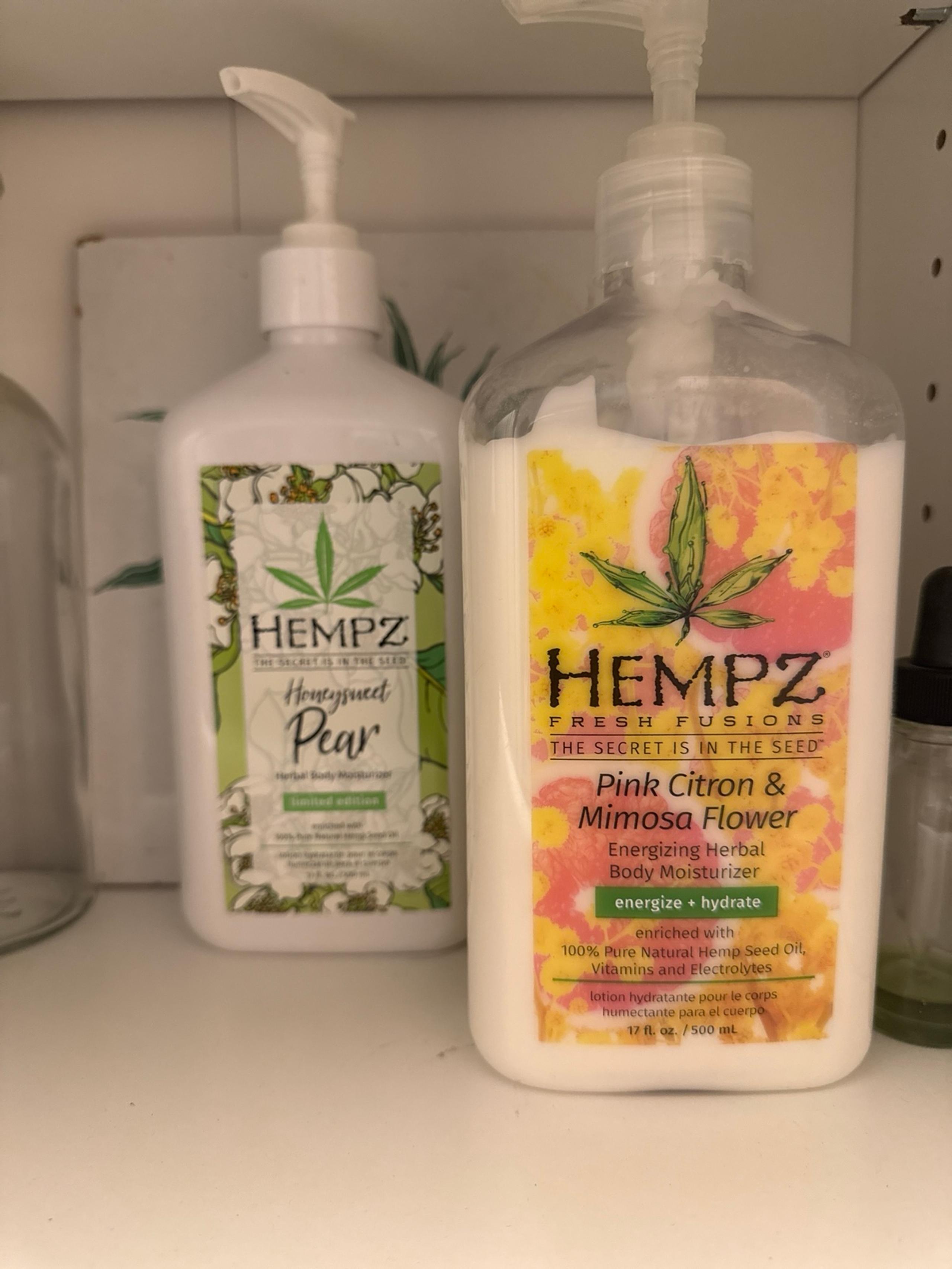 Hempz lotion