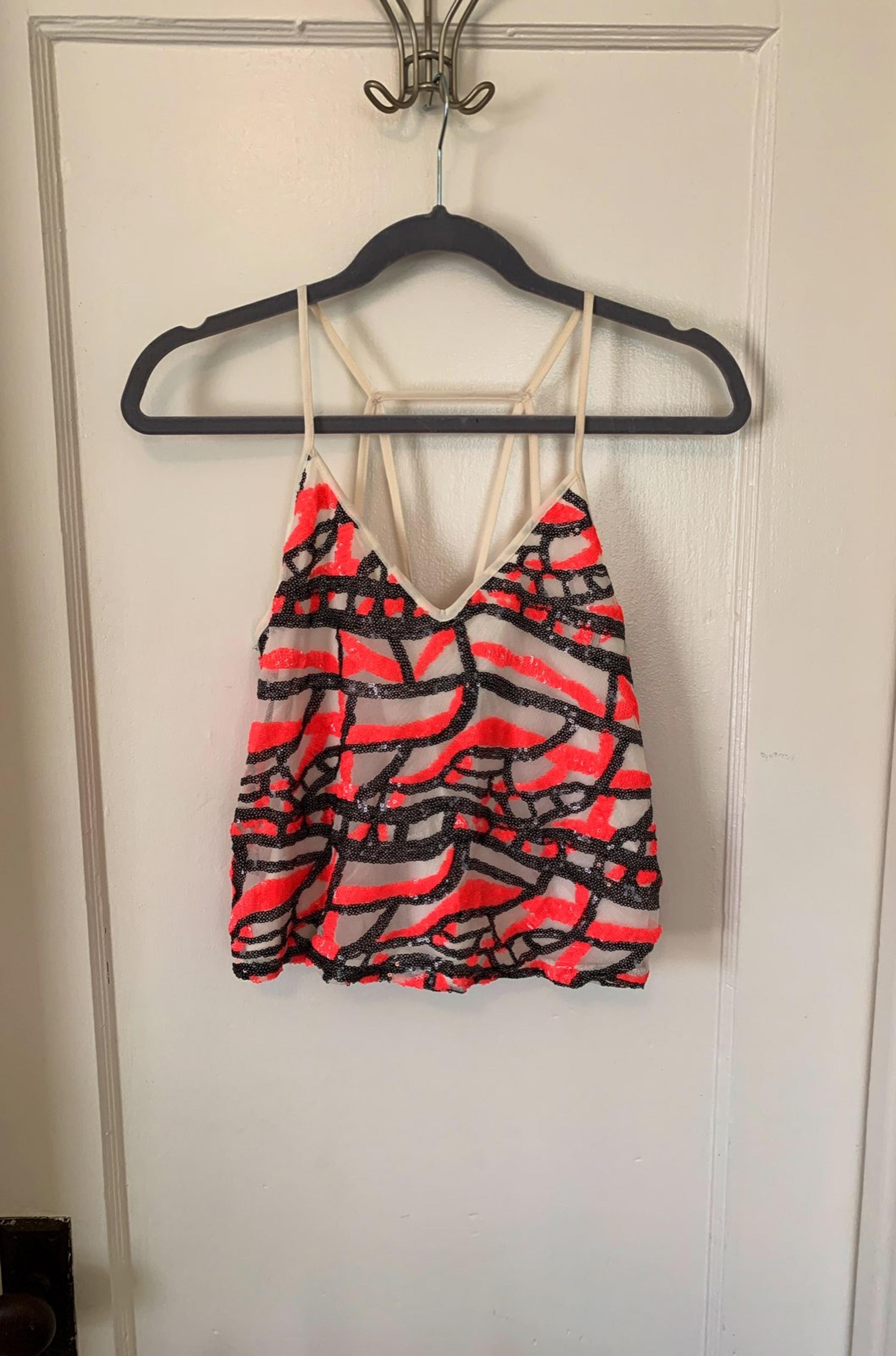 ASTR Sequin Crop Top
