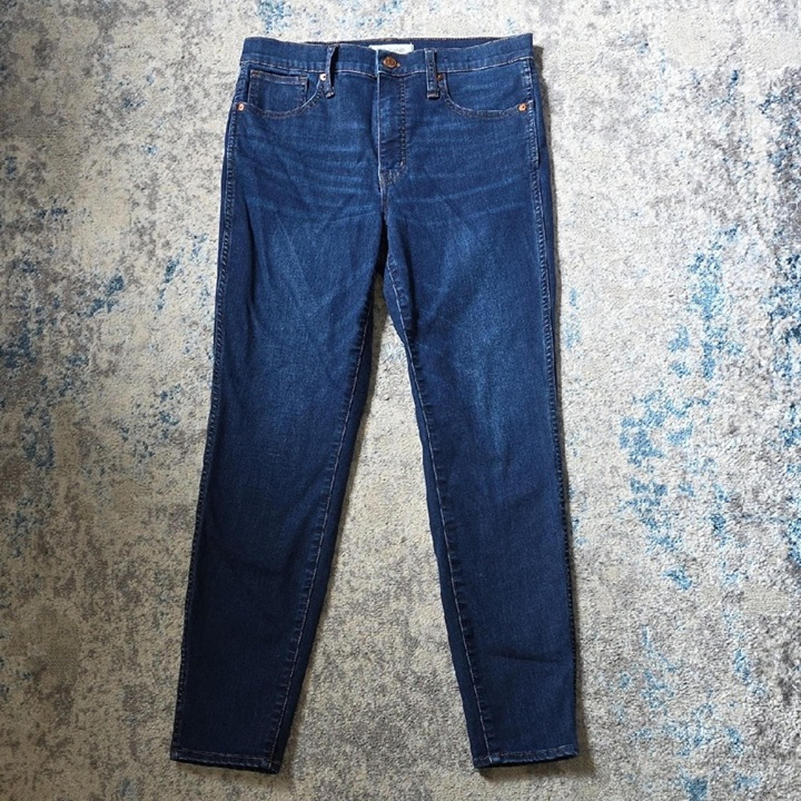 Madewell Women's Size 29 10" High Rise Skinny Denim Jeans