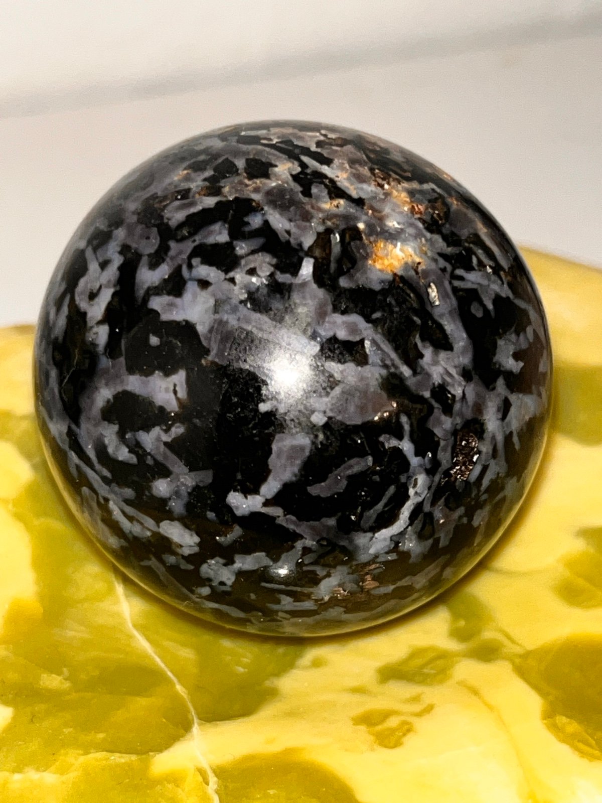 Indigo Gabbro sphere