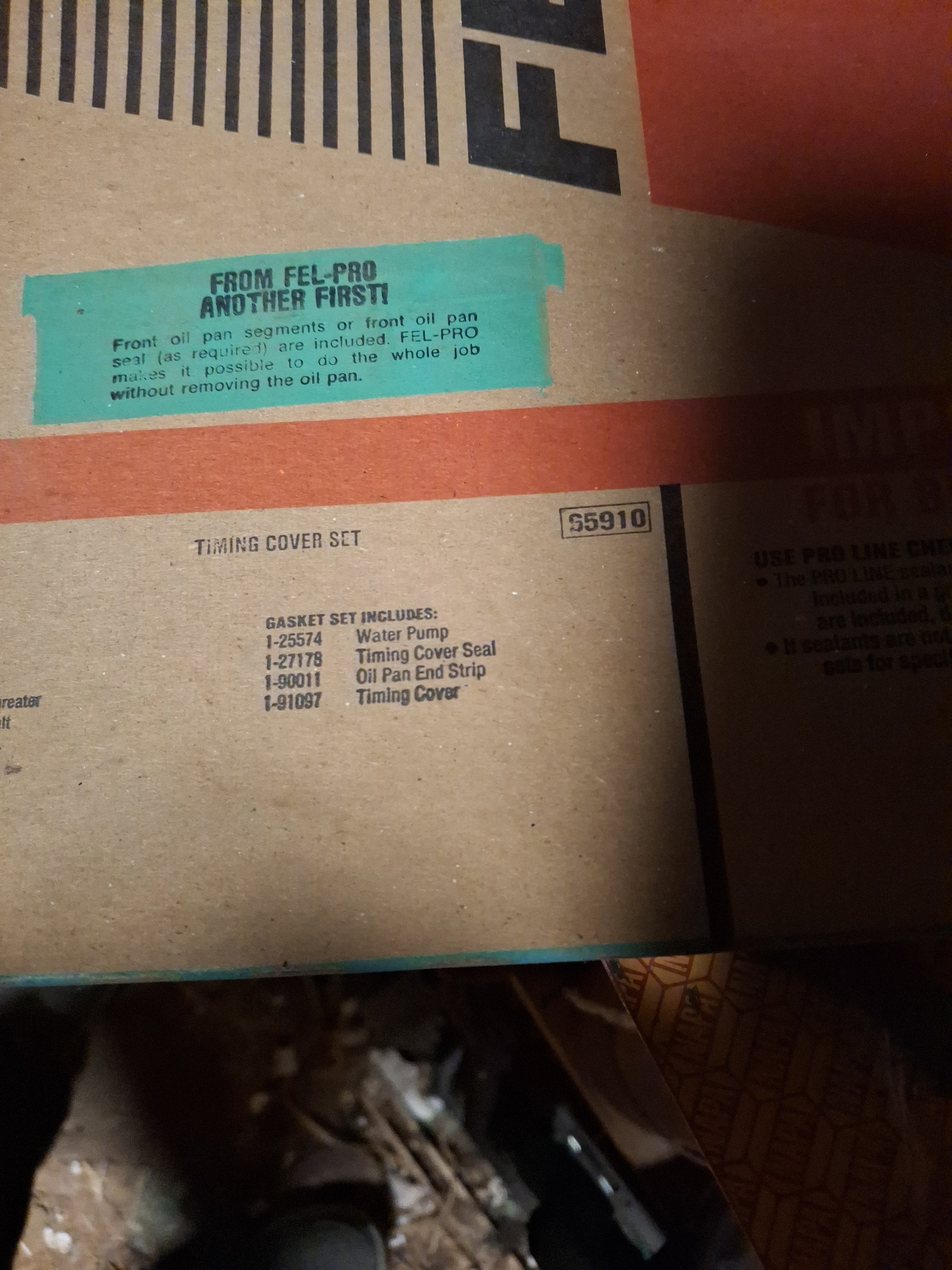 Gasket set for 2tc 71 to 79 engine or 3 tc 80 to 82engine