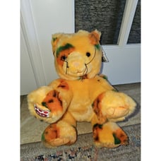 Build A Bear Orange Halloween Pumpkin Kitty Plush Vault Collection 2024 H