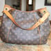 Authentic LOUIS VUITTON 1,680 Galliera PM Monogram Leather Bag Hobo Purse