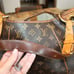 Authentic LOUIS VUITTON 1,680 Galliera PM Monogram Leather Bag Hobo Purse