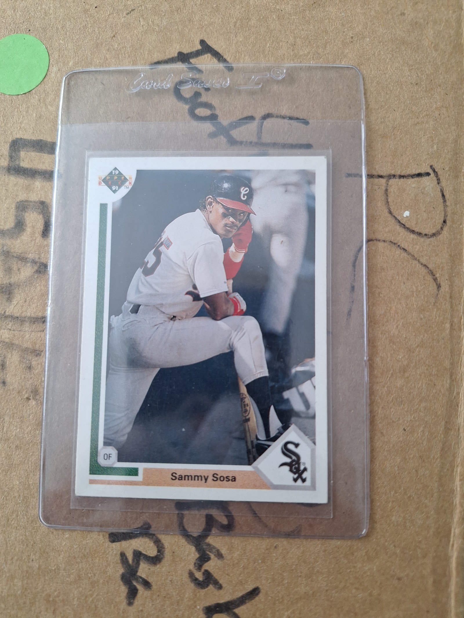 Sammy Sosa upper deck rookie error