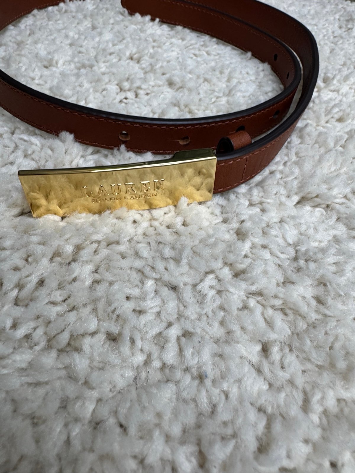 Ralph Lauren Brown Belt