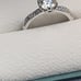 GRA Certified 1 Karat ANNIVERSARY Sterling Silver Ring