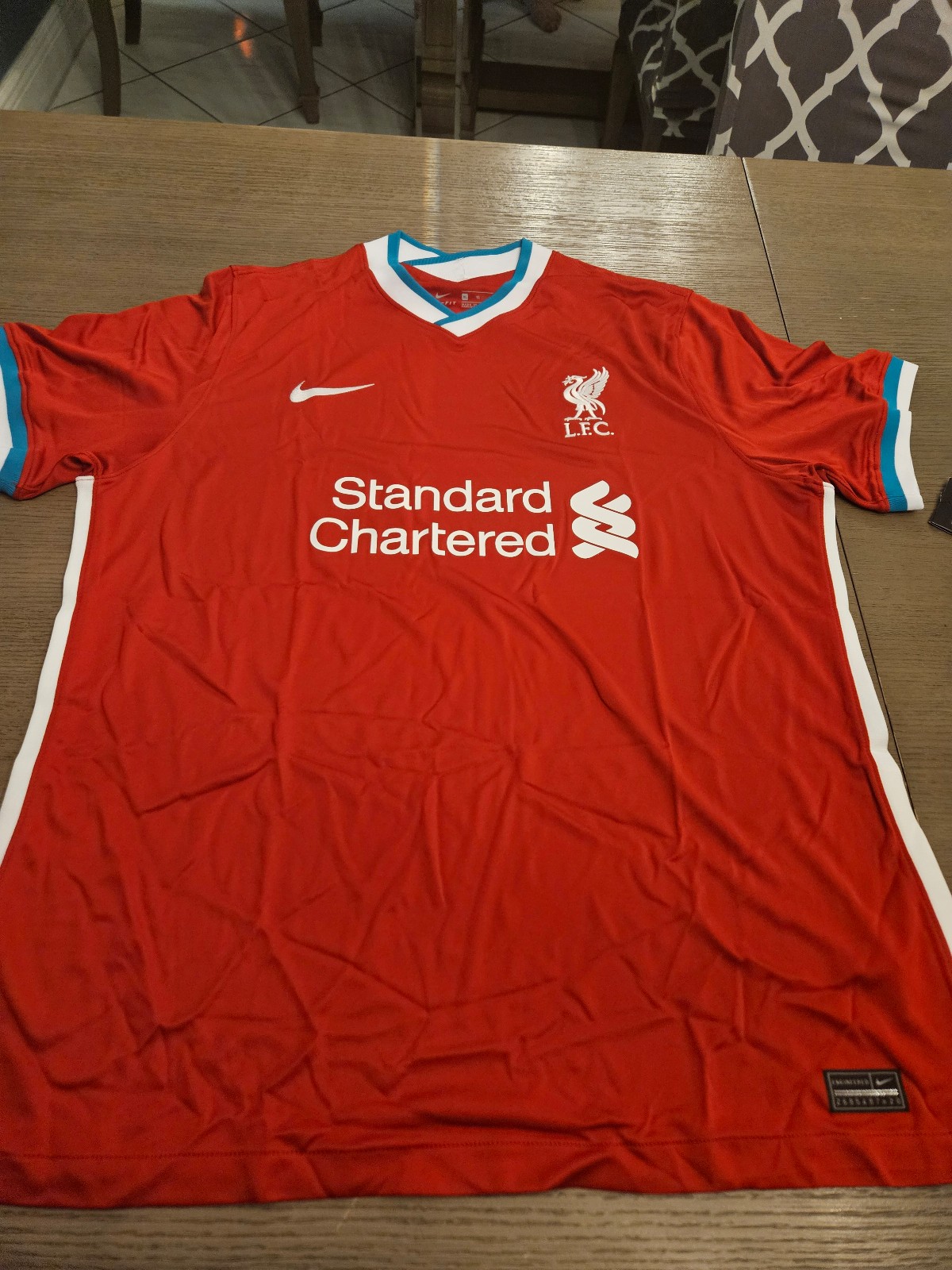 Liverpool soccer jersey