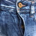 Diesel ZATHAN Vintage Men's Bootcut Damaged Denim Pants