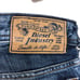 Diesel ZATHAN Vintage Men's Bootcut Damaged Denim Pants