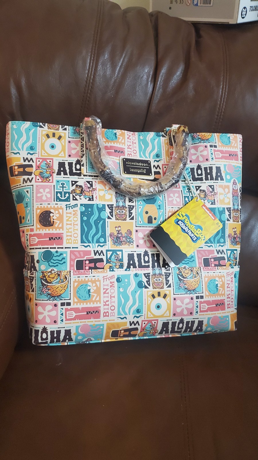 Loungefly SpongeBob Aloha Tote