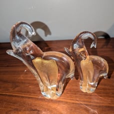 Murano Glass Elephants