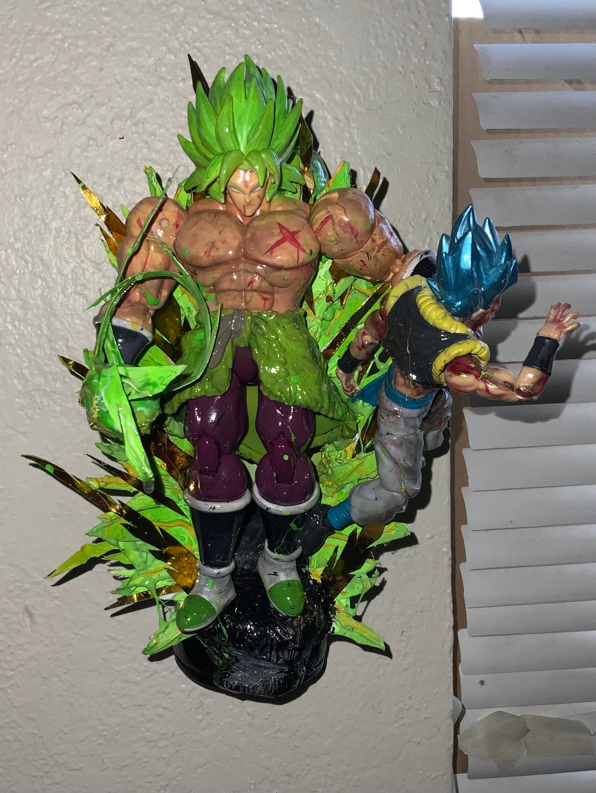 Broly vs gogeta ssb