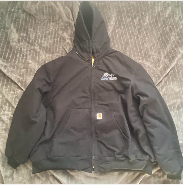 Chicago Assembly Carhartt WIP branded coat.