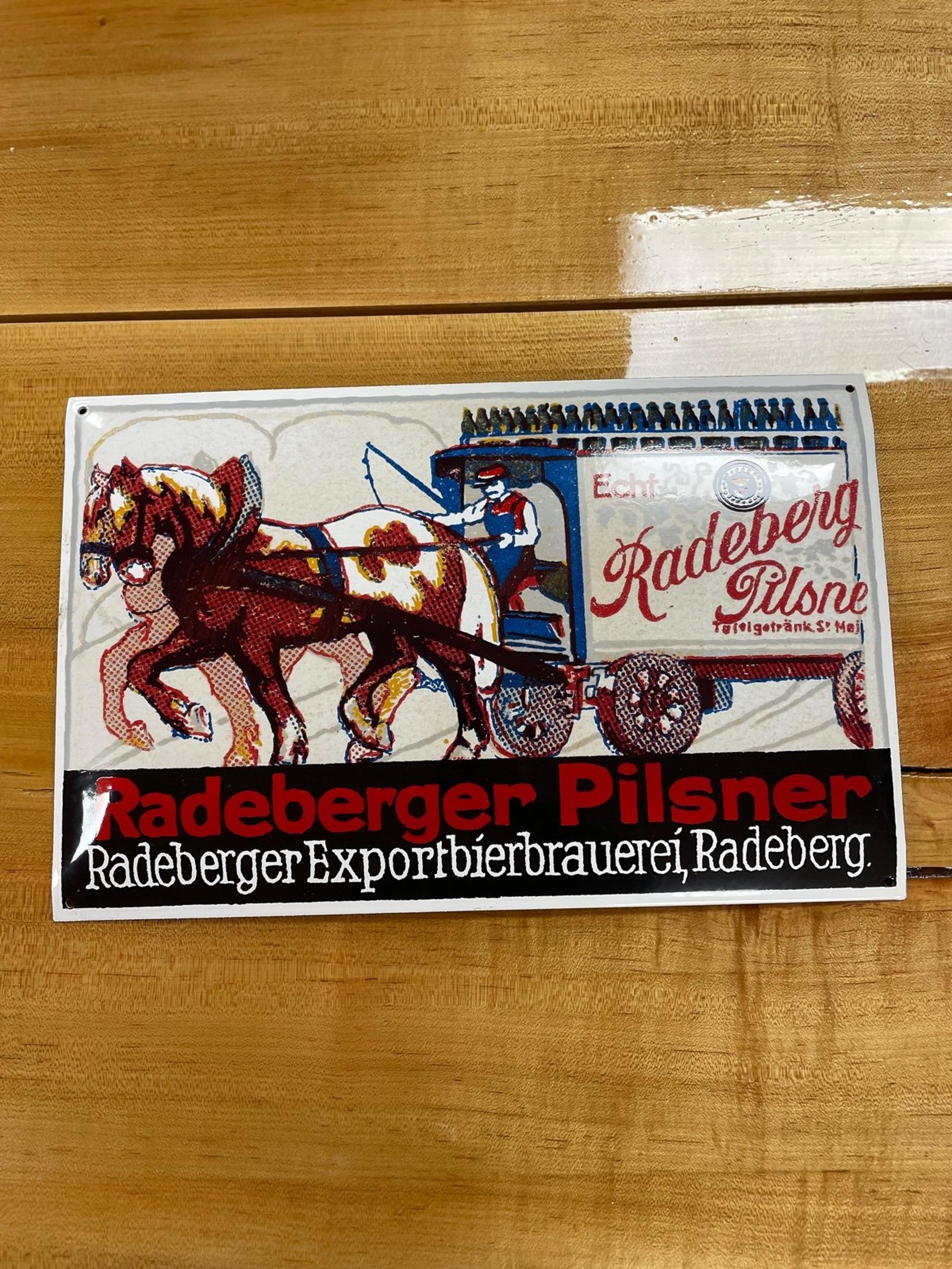 Radeberger Pilsner Metallic Wall Poster