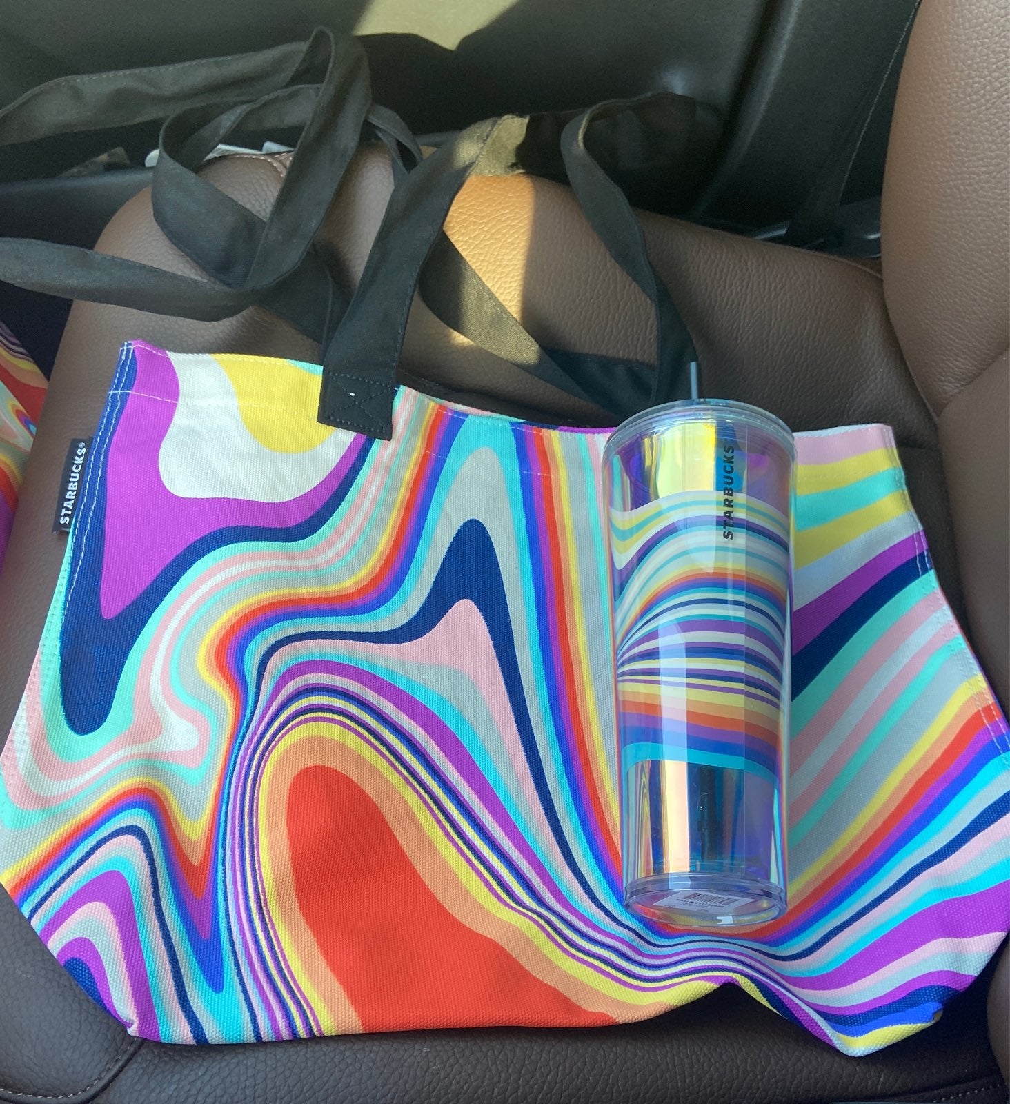 Starbucks target tumbler and tote