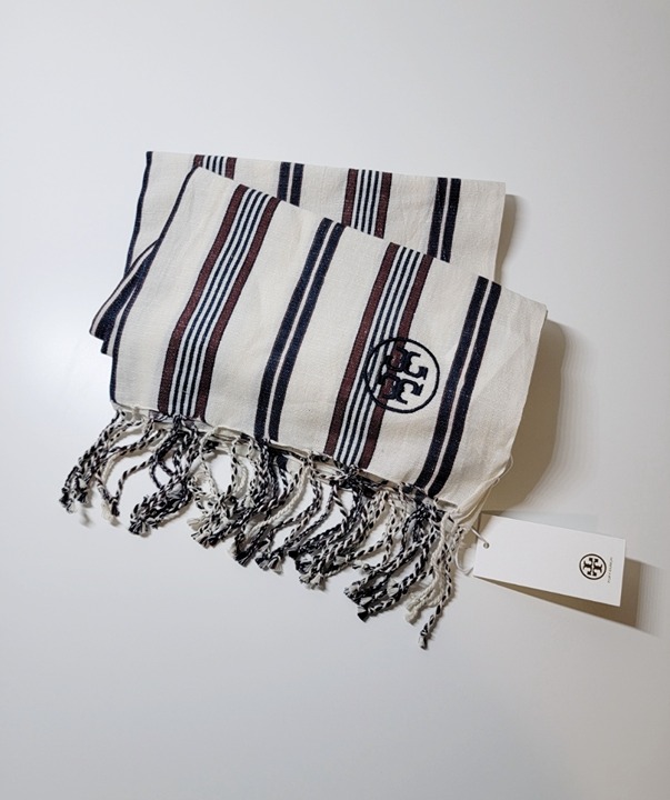 Tory Burch Striped Scarves & Wraps