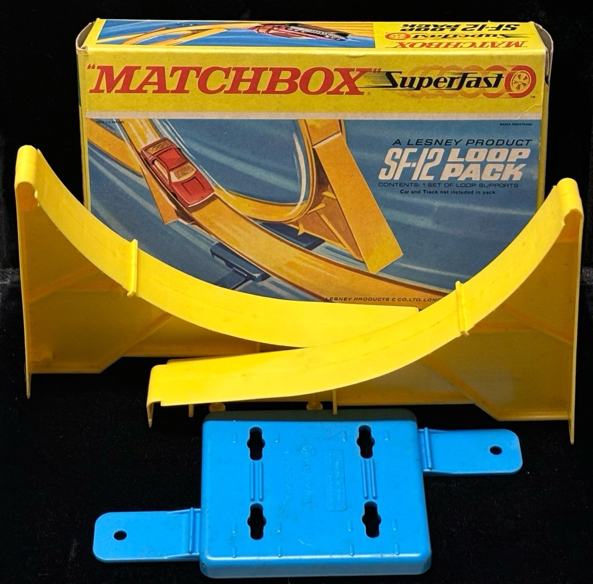 Vintage Lesney Matchbox Superfast SF-12 Loop Pack Boxed SF12 With Original Box