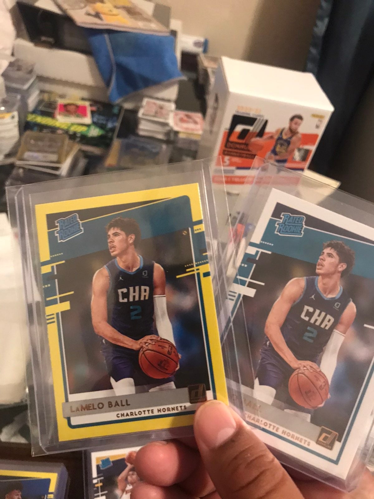 2020/21 yellow press proof Lamelo Ball