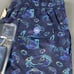 Peter Millar Swim Trunks Crown Crabs And Craps Print Medium Blue NWT MSRP 100