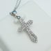 925 Sterling Silver Cubic Zircon Necklace, UU1P7A7007