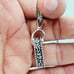 925 Sterling Silver Cubic Zircon Necklace, UU1P7A7007