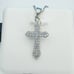 925 Sterling Silver Cubic Zircon Necklace, UU1P7A7007