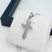 925 Sterling Silver Cubic Zircon Necklace, UU1P7A7007