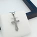 925 Sterling Silver Cubic Zircon Necklace, UU1P7A7007