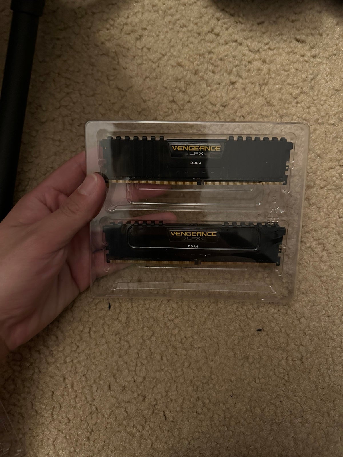 Used Corsair DDR4 RAM sticks