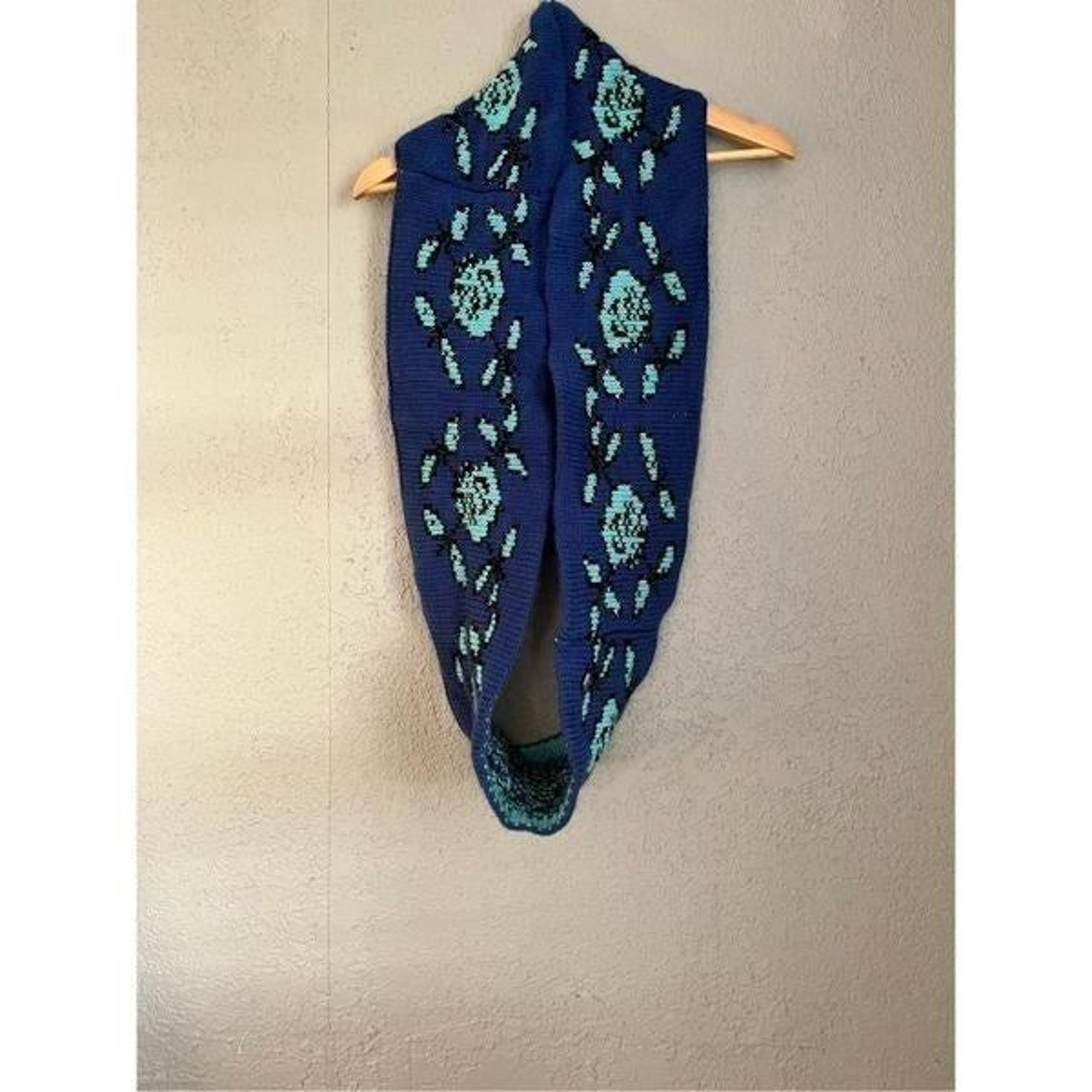 Betsey Johnson Vintage Infinity Scarf Cheetah Print