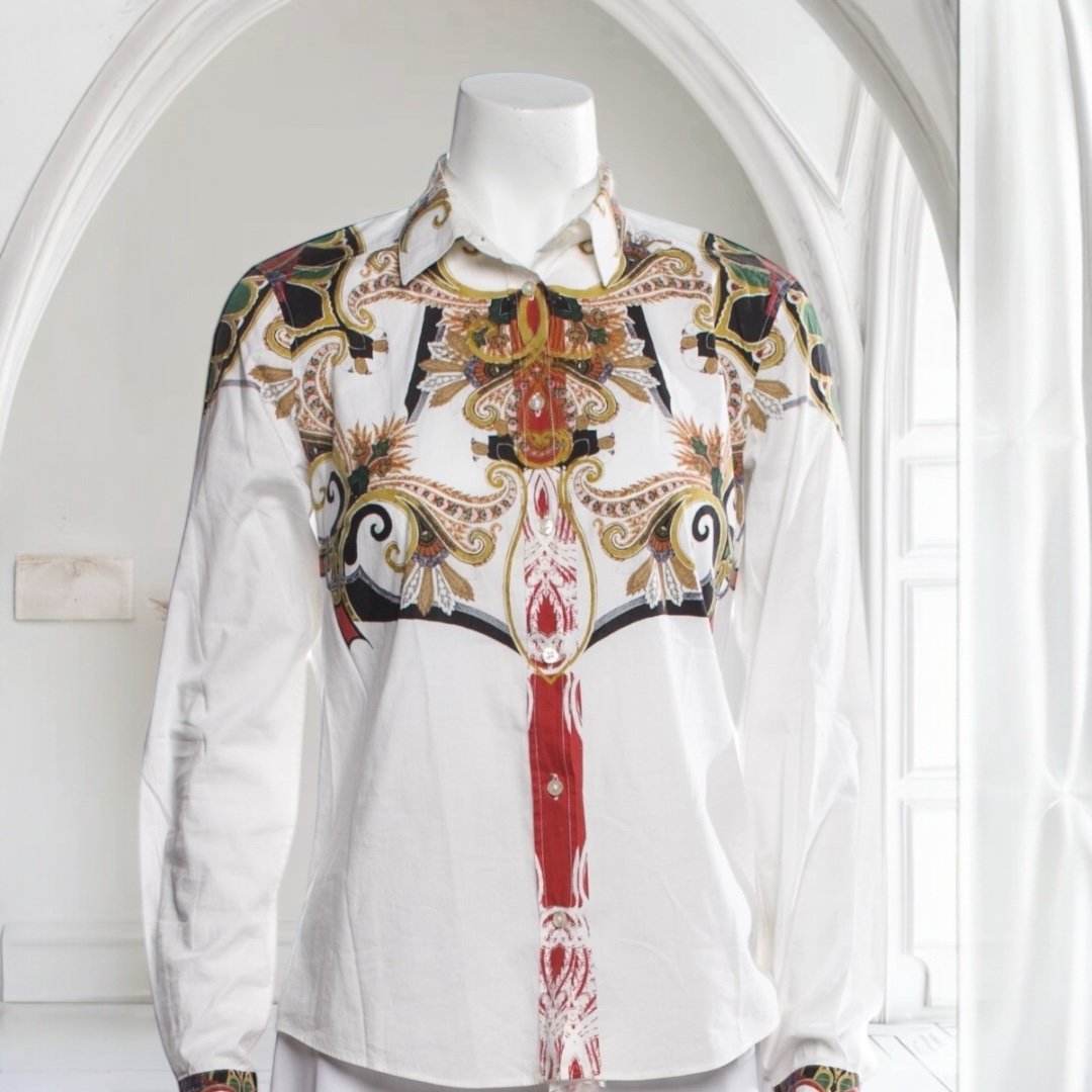 ETRO long sleeve, button up shirt US4 S IT40
